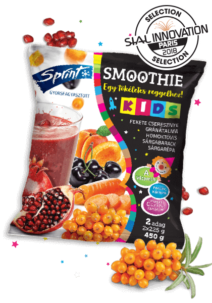 Agrosprint egészséges Sprint Smoothie mix terméke - Kids Smoothie Mix
